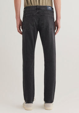 Jake Classic Denim Koyu Gri Jean Pantolon - Mavi фото 4