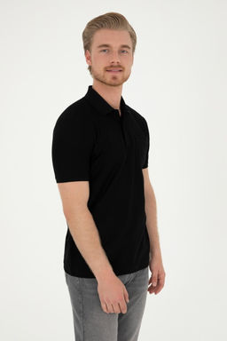 U. S. Polo Assn / Мужская черная футболка - U.s. polo assn фото 3