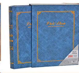 Фотоальбом 200 фото 10х15 Синий/ 9288 /уп 36/650866