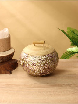 Банка для сыпучих продуктов, 161612 см, бамбук