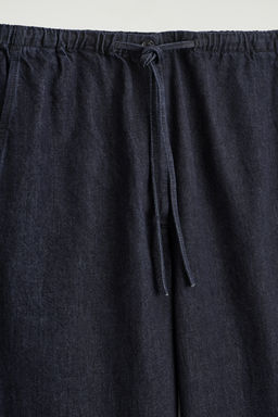 PANTAL?N VAQUERO CON CORD?N - H&m фото 4