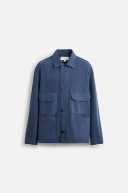 WASHED POCKET JACKET - Zara фото 7