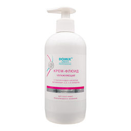 DGP Крем-флюид увлажняющий с гиалуроновой кислотой, витаминами A, E, C и серебром, 500 мл