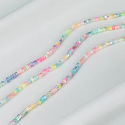 Бусины для украшений из Перламутра тон. (155 бусин)