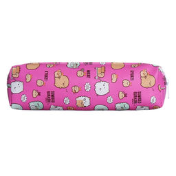 Пенал школьный на молнии Calligrata Милашки, розовый  фото 3