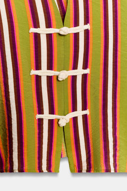 CAMISA RAYAS ALAMARES / Multicolor