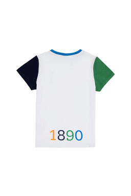 Белая футболка для мальчика - U.s. polo assn фото 3