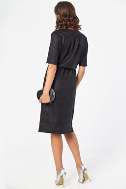 Платье из ткани с напылением - Fly фото 7