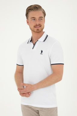 Мужская белая футболка Неожиданная скидка в корзине - U.s. polo assn фото 10