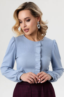 Блузка женская 4219/07/Голубой - Rise фото 8