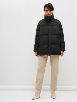 Conso/WDM 210515 - nero Пуховое Пальто