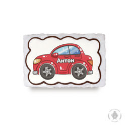 Машинка "ВОЗМОЖНА ЛЮБАЯ НАДПИСЬ ПРИ ЗАКАЗЕ ОТ 12шт" (130 грамм)
