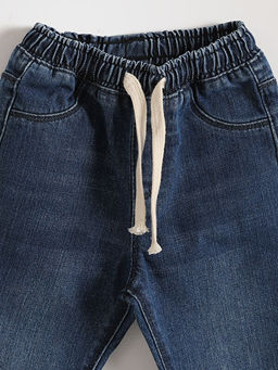 Beli Lastikli Erkek ?ocuk Jogger Jean Pantolon