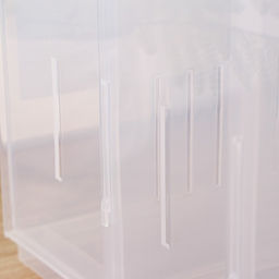 Контейнер для хранения без крышки ROLLY, 10.6 л, 16.8×30.5×24.2 см, прозрачный