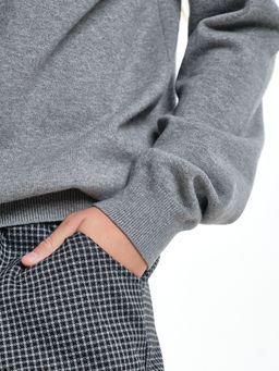 Джемпер (водолазка) 33-12240 т.серый