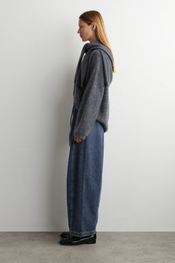 PANTAL?N VAQUERO BARREL LEG CON AJUSTE DE CORD?N - H&m фото 5