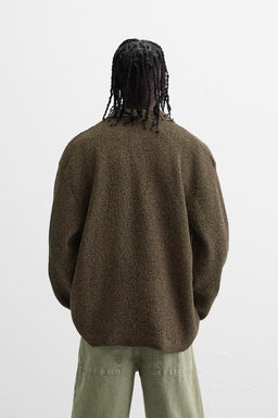 TEXTURED KNIT POLO SHIRT - Zara фото 3