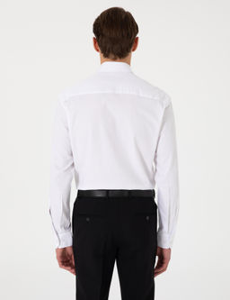 Beyaz Slim Fit Uzun Kollu G_mlek - Pierre cardin фото 5