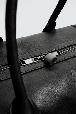 LEATHER TRAVEL BAG - Zara фото 17