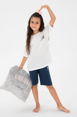 K_z _ocuk Pembe _ortlu Pijama Tak_m_ Sepette S_rpriz _ndirim - U.s. polo assn фото 6