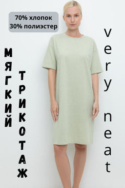 VERY NEAT _ Е 10044/зеленый луг сорочка жен