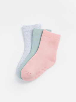 Basic K?z Bebek Soket ?orap 3l?