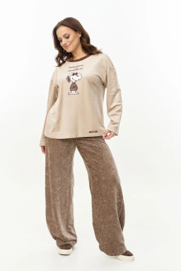 Джемпер 2264 Пудра