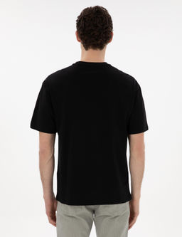 Siyah Comfort Fit Basic Ti__rt - Pierre cardin фото 5