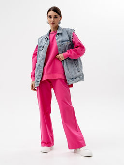 Костюм футер 2-х нитка петля (хлопок 100%),розовый - Binita фото 6