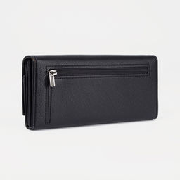 Кошелёк на кнопке, цвет чёрный - Simaland фото 2