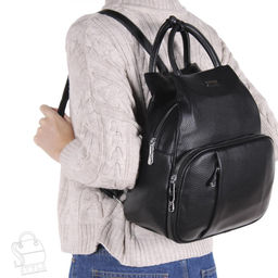 Рюкзак женский 670107 black Velina Fabbiano-Safenta в Новосибирске