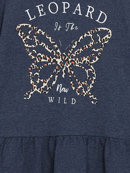 Bisiklet Yaka K?z ?ocuk Elbise