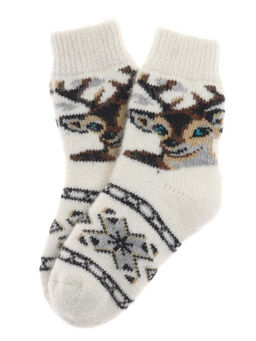 Носки детские "Оленёнок и орнамент" 6713-3