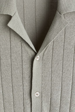 Camisa resort en mezcla de lino Regular Fit - H&m фото 5
