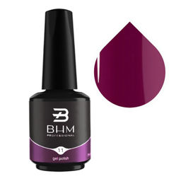 BHM Professional Гель-лак для ногтей / Рlum wine 011, 7 мл 11