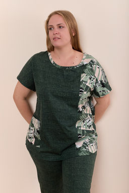 Костюм футболка и капри М326113зб
