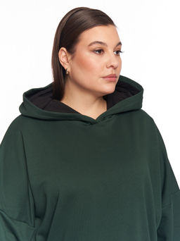 Платье с капюшоном PP83502GRN45