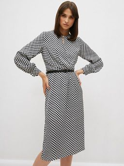 Conso/PD 200933 - white/ nero Платье