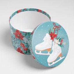 Набор коробок круглых 3 в 1 Magic time, 18 18 13 см, 20 20 14.5 см, 25 25 15 см - Дарите счастье фото 6