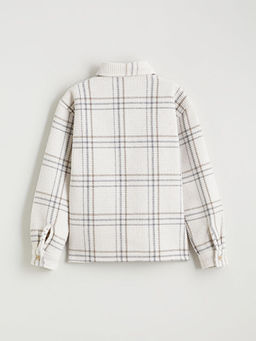 Uzun Kollu Ekose Erkek ?ocuk G?mlek