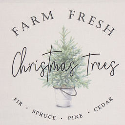 Полотенце Этель Christmas tree 40х73 см, 100% хл, саржа 190 гр/м2  фото 3