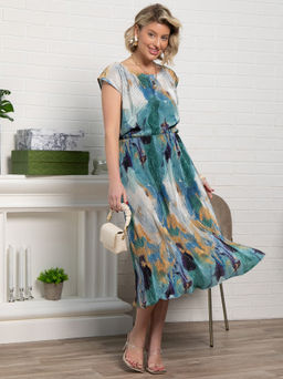 Костюм с юбкой Вайнона (зеленый) К15119-10М - Lt collection фото 8