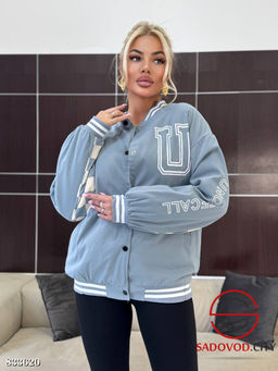 Бомбер с надписью женский - Bruno фото 8