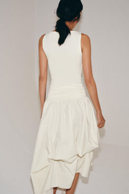 FALDA VOLUMEN COMBINADA / Crudo - Zara фото 3