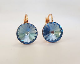 Серьги с кристаллами Swarovski