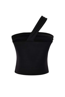 Siyah Aksesuar Detayl? Party Bluz TPRSS26BZ00022