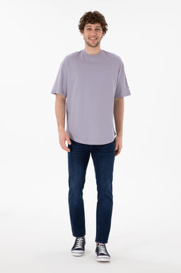 Erkek Long Fit Bisiklet Yaka Gri Basic Ti__rt Sepette S_rpriz _ndirim - U.s. polo assn фото 5