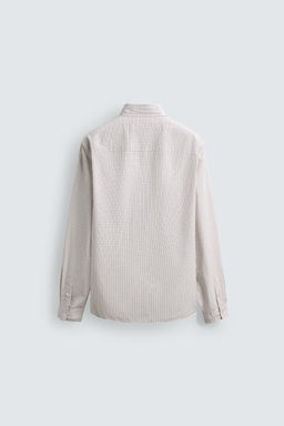 CHECK SHIRT WITH POCKET - Zara фото 8
