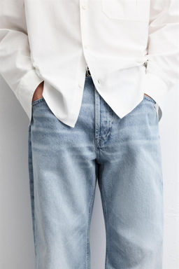 BAGGY FLARE FIT JEANS - Zara фото 13