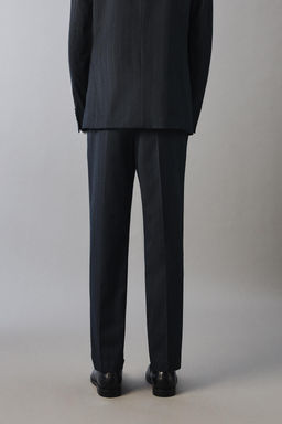 PINSTRIPE SUIT TROUSERS - Zara фото 18